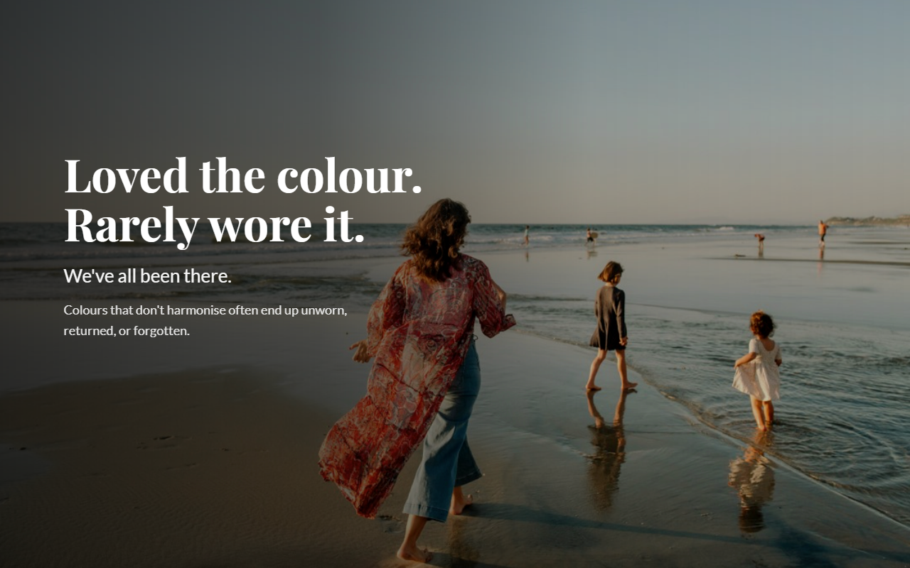 Loved the colour. Rarely wore it. A reminder to choose clothing more thoughtfully.